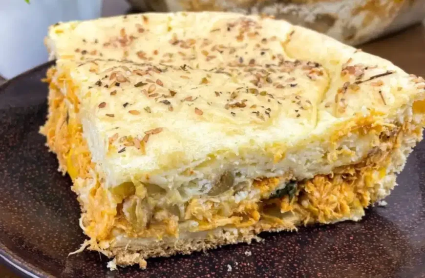 Torta de Frango sem Glúten