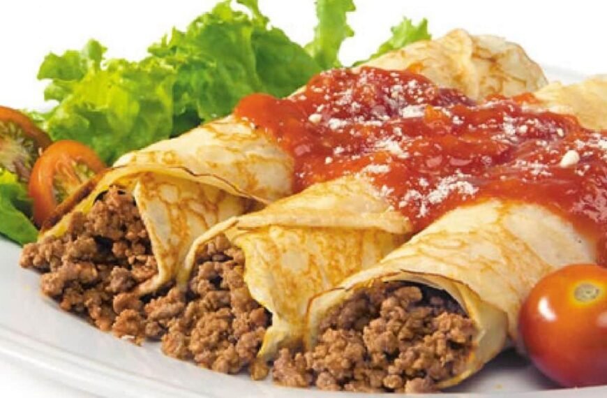 Panquecas de Carne Moída sem Farinha de Trigo