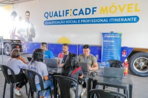 QualificaDF Móvel abre 1.266 vagas gratuitas de qualificação profissional